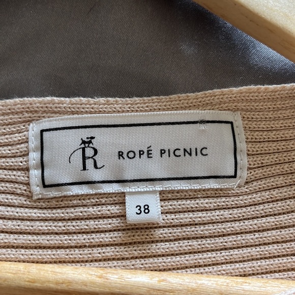 Light Pink Boat Neck Dolman Sleeve Cotton Blend Sweater - Picture 3 of 5